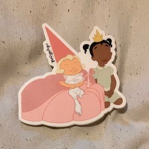 🎁Disney Princess and the Frog Tia Lottie Charlotte Tiana Sticker